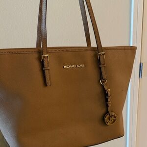 Michael Kors Tan Tote Bag